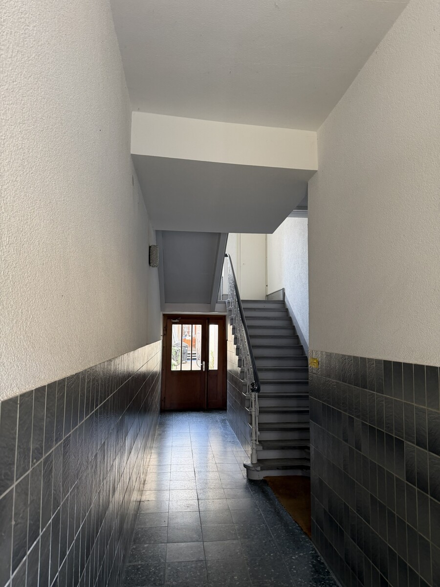 Hauseingang im Vorderhaus