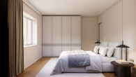Visualisierung_Schlafzimmer - Modernes Wohnen in Freiburg-Herdern – 3-Zimmer-Wohnung im Neuaufbau im 2. Obergeschoss