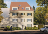 Straßenansicht - Modernes Wohnen in Freiburg-Herdern – 3-Zimmer-Wohnung im Neuaufbau im 2. Obergeschoss