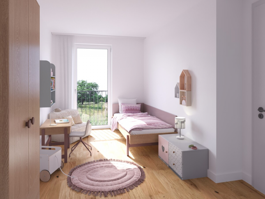 Kinderzimmer im OG