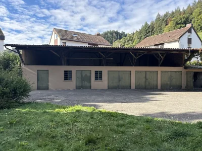 Grundstück mit Garagengebäude und Umbaumöglichkeiten zu Wohnraum, 79117 Freiburg im Breisgau / Kappel, Wohngrundstück