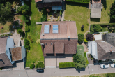 Grundstück von oben - Charmantes Einfamilienhaus mit moderner Einliegerwohnung in beliebter Lage von Lörrach-Tumringen
