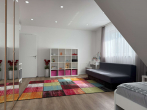 Schlafzimmer - Modernes Einfamilienhaus mit Außenpool in idyllischer Ortsrandlage