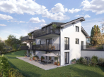Bild - Lichtdurchflutete Drei-Zimmer-Wohnung im Neubau mit Balkon und KFZ-Stellplatz