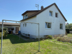 Blick_vom_Garten - RESERVIERT: Freistehendes Einfamilienhaus mit Garage in ruhiger Wohngegend