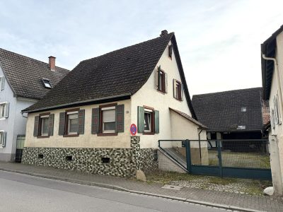 Historisches Einfamilienhaus mit Scheune und Baugenehmigung, 79379 Müllheim, Einfamilienhaus