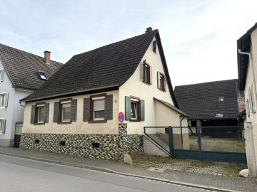 Historisches Einfamilienhaus mit Scheune und Baugenehmigung, 79379 Müllheim, Haus