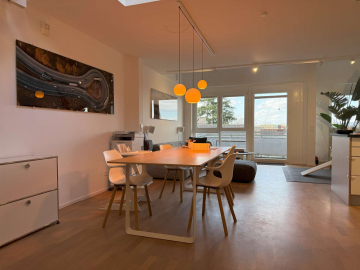 Maisonettewohnung im Dachgeschoss mit exklusivem Vogesen- und Hochburg-Blick, 79312 Emmendingen, Maisonettewohnung