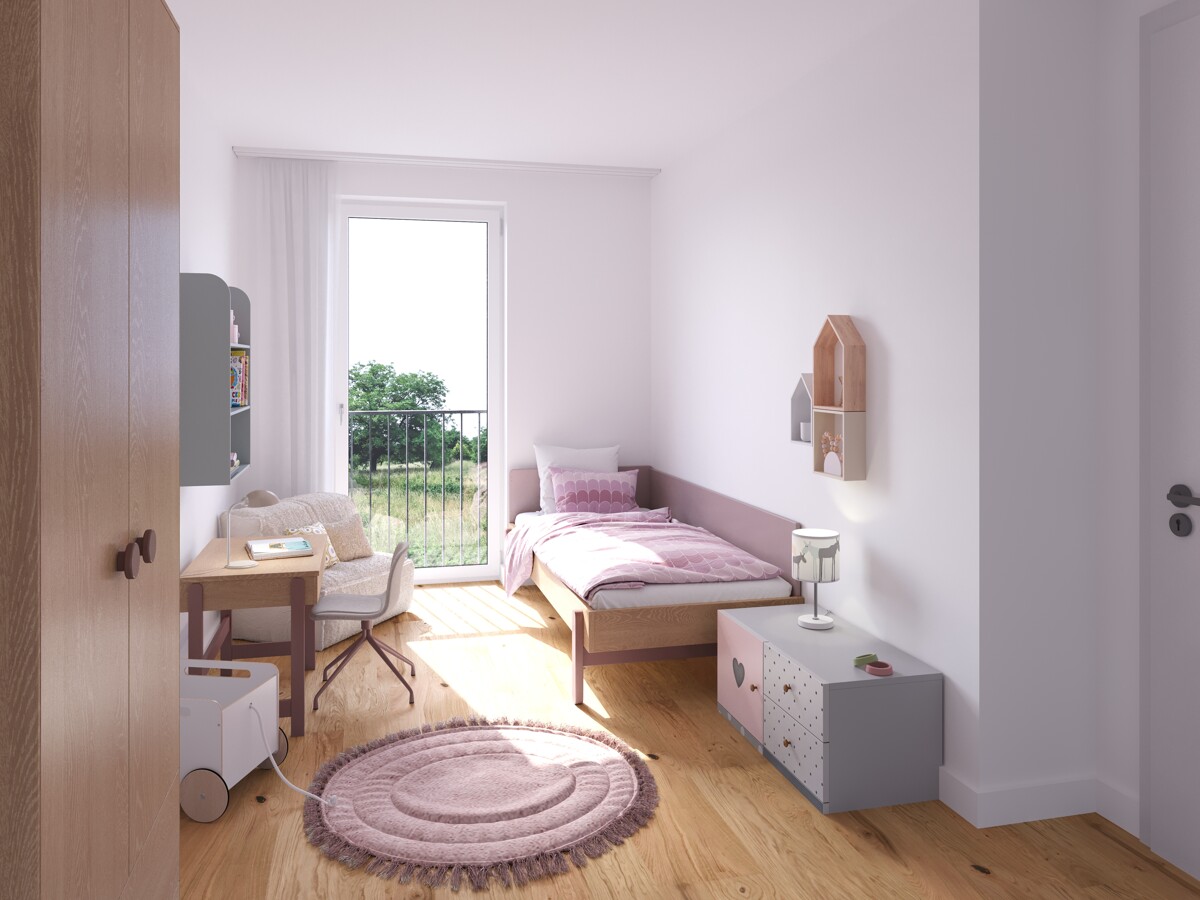 Kinderzimmer im OG