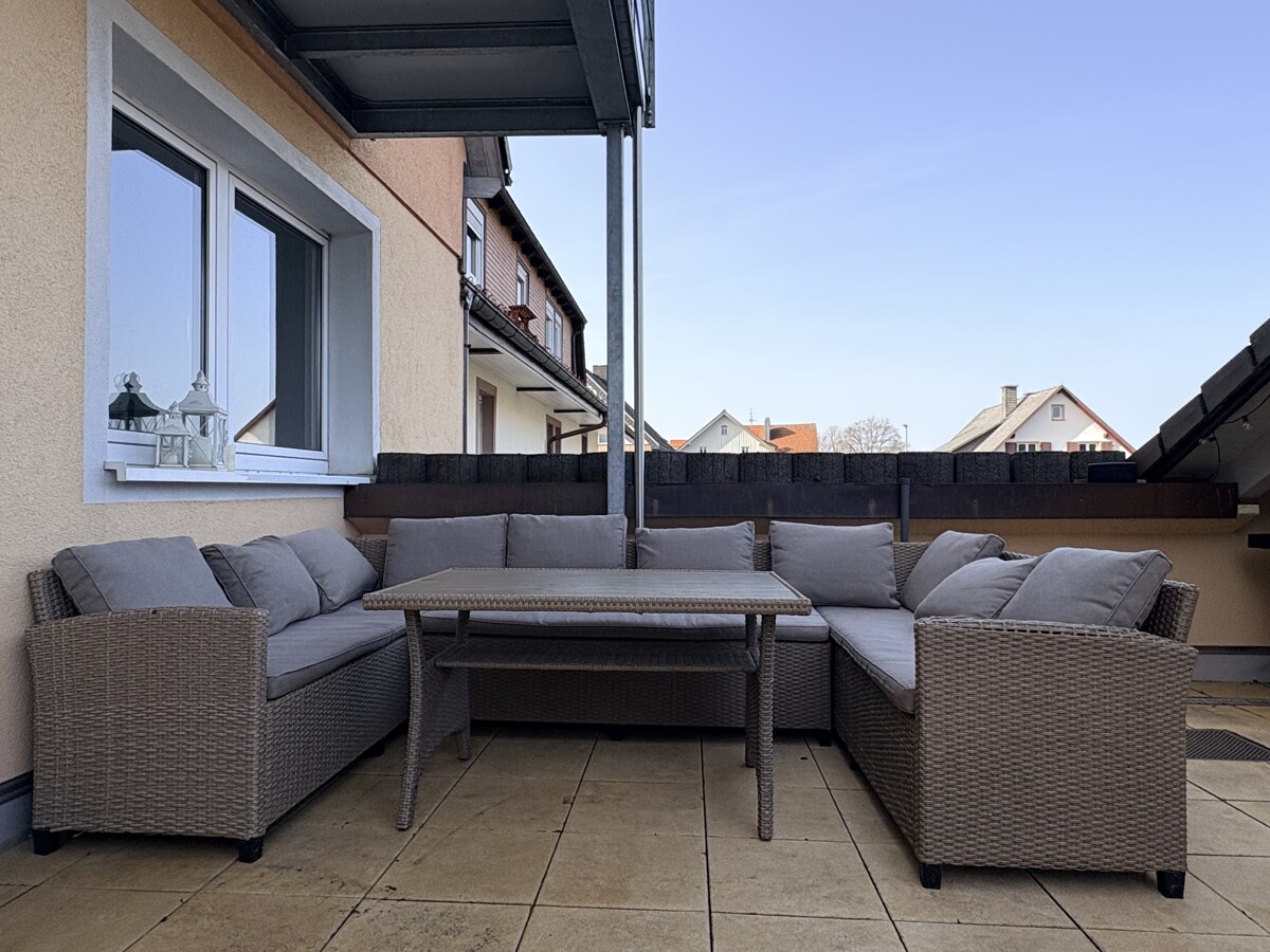 Terrasse im 1. OG