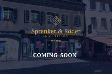 COMING SOON: Attraktiv gelegene Gewerbefläche im Erdgeschoss, 79312 Emmendingen, Ladenfläche