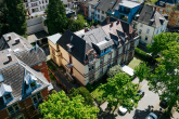 Außenaufnahme - 4-Zimmer-Dachgeschosswohnung mit Terrasse & Einzelgarage in der Freiburger Wiehre